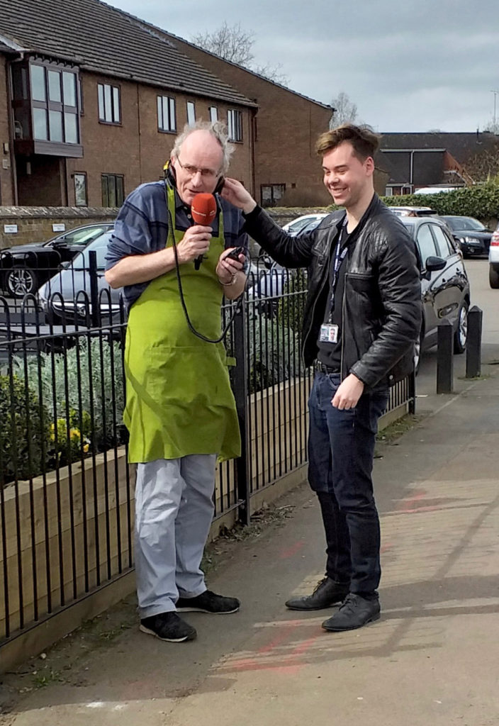 20190406_135601 Radio Northampton interview Mike Nice